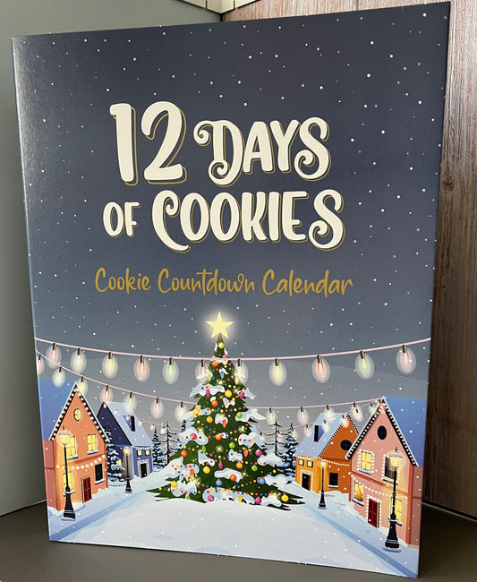 12 Day Cookie Advent Calendar - Christmas