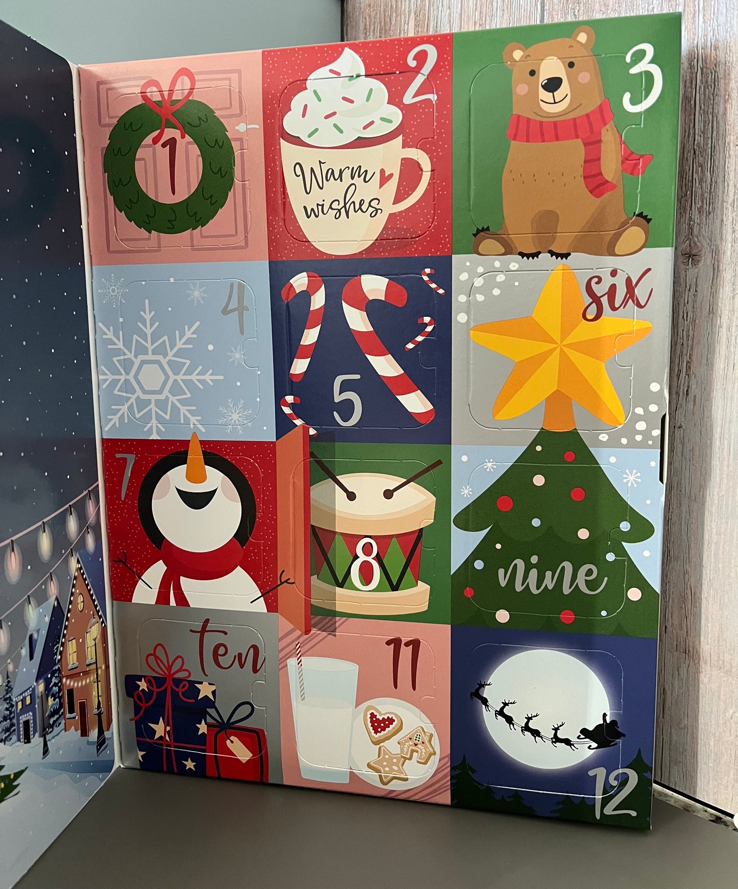 12 Day Cookie Advent Calendar - Christmas